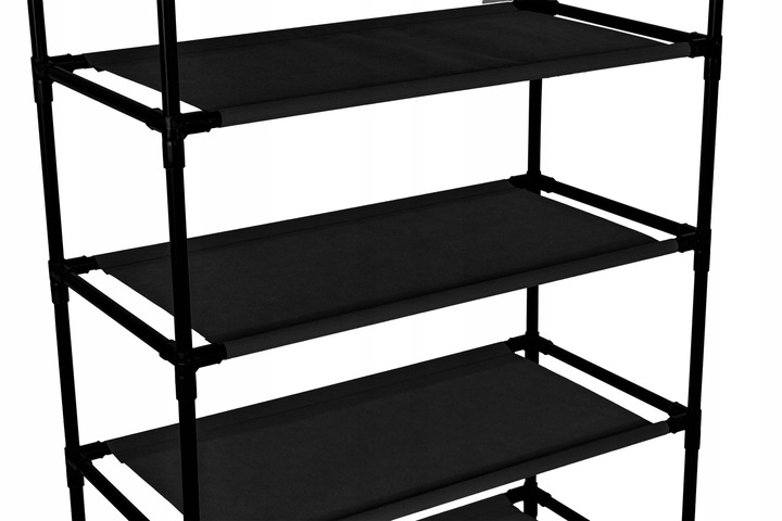 SZAFKA NA BUTY TEKSTYLNA SKŁADANA REGAŁ STOJAK PÓŁKI SŁUPEK ORGANIZER