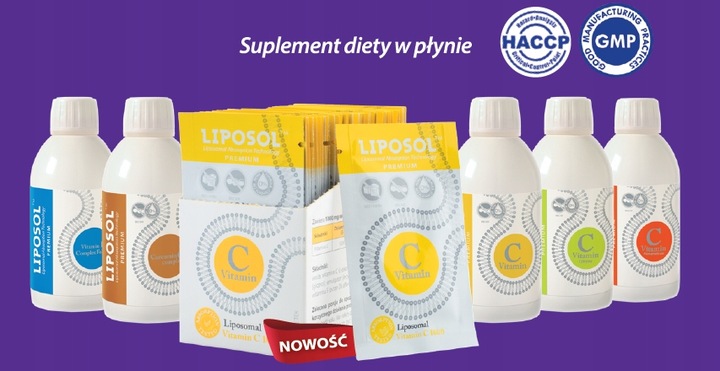 Aliness LIPOSOL LIPOSOMALNA WITAMINA C NA ODORNOŚĆ BUFOROWANA 1000mg 40sasz