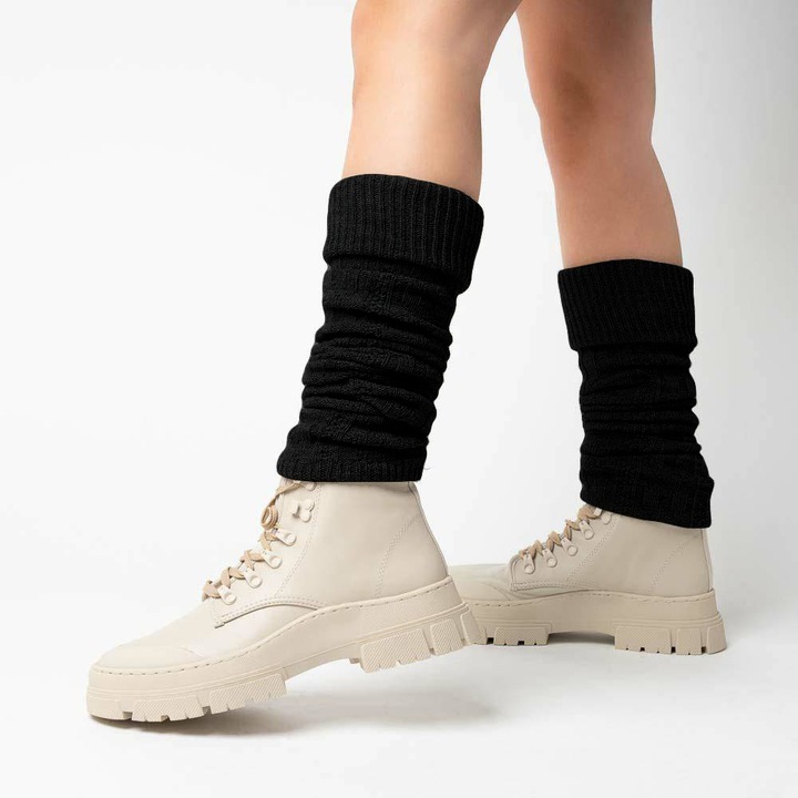 STEVEN 095 ocieplacze WEŁNIANE GETRY damskie