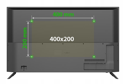 Solidny Obrotowy Uchwyt do Telewizorów Wieszak TV Uniwersalny 32"-70" VESA