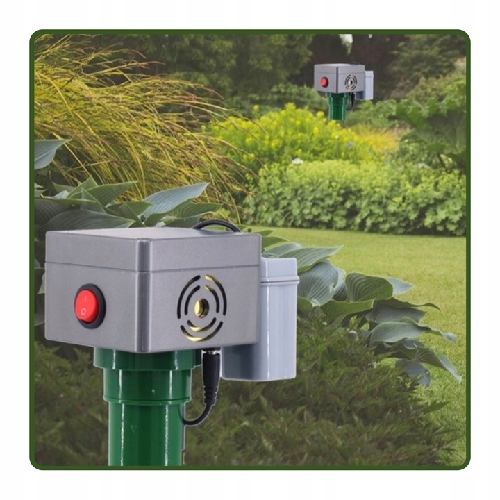 ODSTRASZACZ KUN MYSZY SZCZURÓW GRYZONI NA BATERIE WIBRACJE DO OGRODU