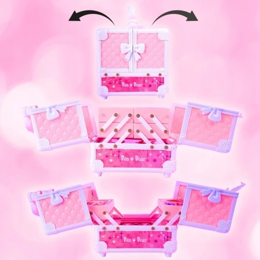 MAKEUP MAKIJAŻ DLA DZIEWCZYNKI KUFEREK KOSMETYKI