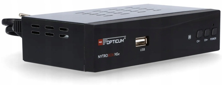TUNER DEKODER TV NAZIEMNEJ DVB-T2/C H.265 HEVC OPTICUM NYTROBOX
