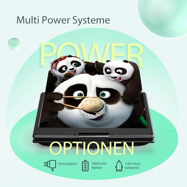 Przenośny odtwarzacz DVD YOTON YD155