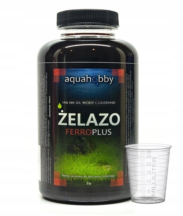 ZESTAW 4 NAWOZÓW 500ml MAKRO MIKRO POTAS ŻELAZO