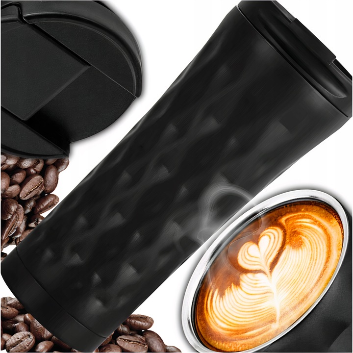 Kubek Termiczny na kawę herbatę duży 500ML butelka termos napój