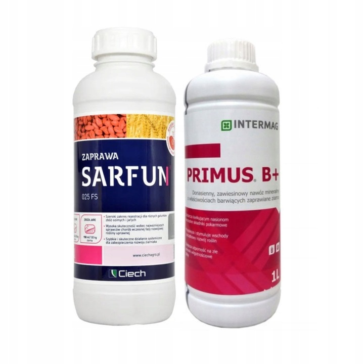 ZAPRAWA DO NASION SARFUN 025 FS CIECH 1L + NAWÓZ PRIMUS B+ 1L