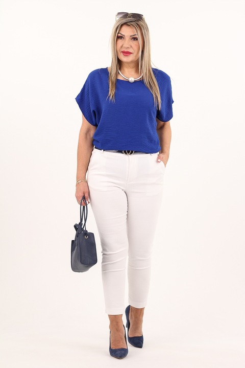 Bluzka elegancka gładka kimono POLSKI PRODUCENT duże rozmiary oversize