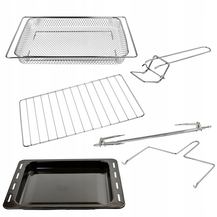 PIEKARNIK ELEKTRYCZNY 45L 2000W 250°C TERMOOBIEG ROŻNO GRILL