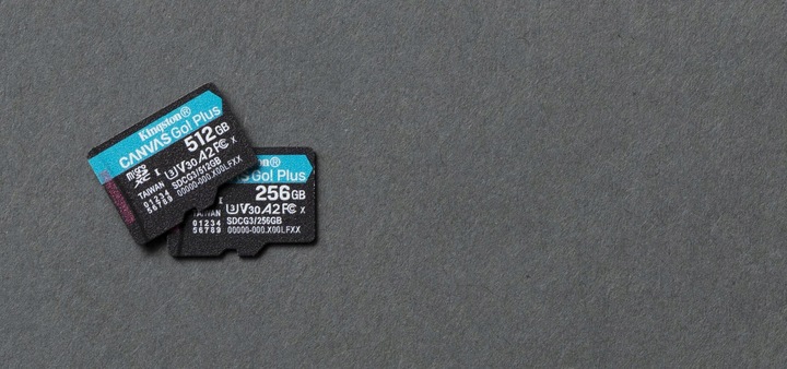 Karta pamięci micro SD SDXC 256GB KINGSTON Go! Plus 170MB/S DO KAMERY DRONA