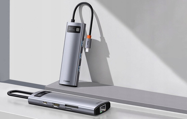 Stacja dokująca BASEUS Metal Gleam 8w1