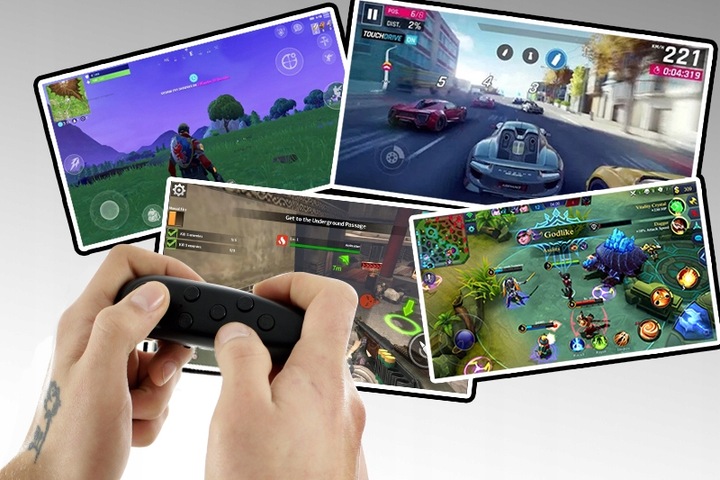 ZESTAW DO GIER OKULARY GOOGLE VR 360 STOPNI 3D PILOT BLUETOOT SŁUCHAWKI