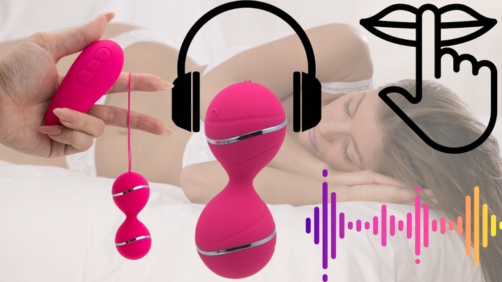 Wibrujące STYMULUJĄCE KULKI GEJSZY z pilotem MASAŻER 10 TRYBÓW WIBRACJI