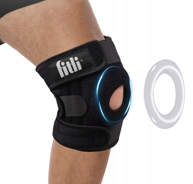 ORTEZA KOLANA Stabilizator z Usztywnieniem OPASKA STAWU KOLANOWEGO RZEPKI