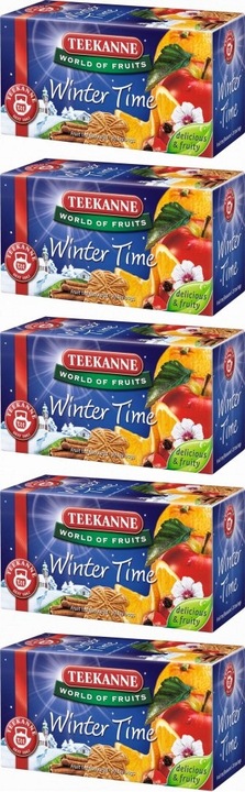 TEEKANNE herbata WINTER TIME 20 szt koperty x5