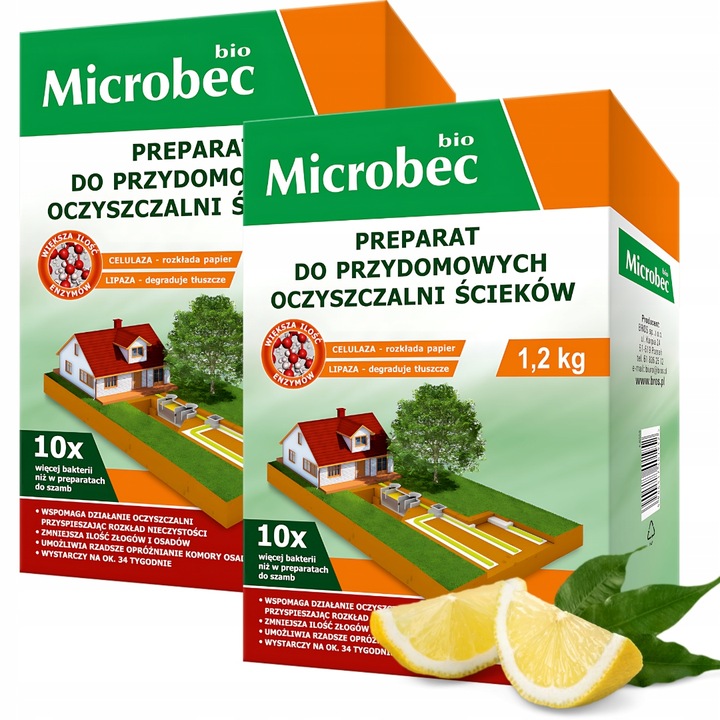 MICROBEC BIO AKTYWATOR MOCNY SKUTECZNY 10x Więcej Bakterii Do Szamba