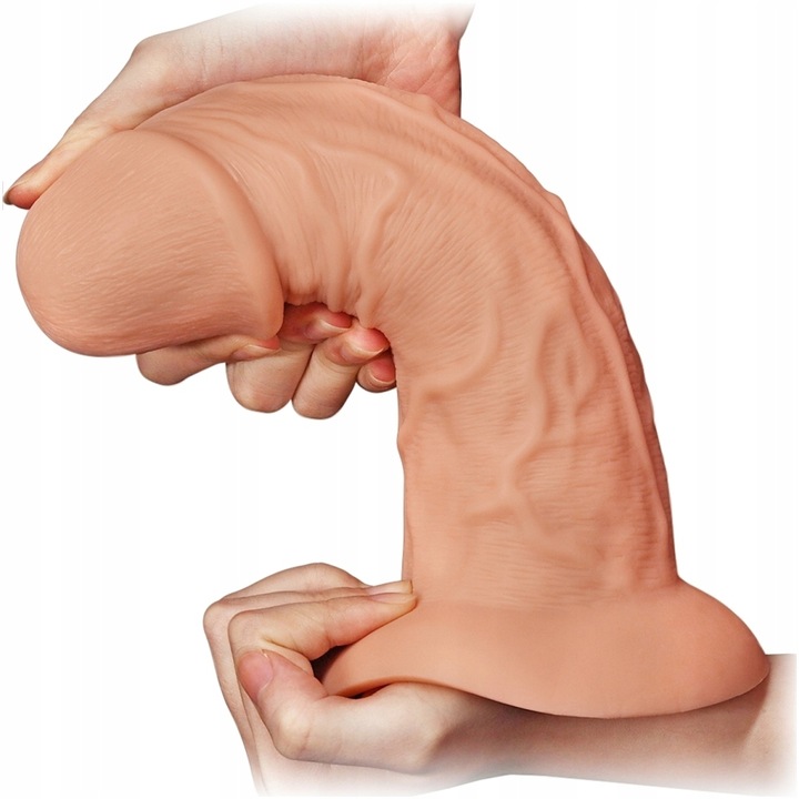OGROMNE DILDO 6,6 cm ŚREDNICY MEGA GRUBY PENIS XXL SEX DONG