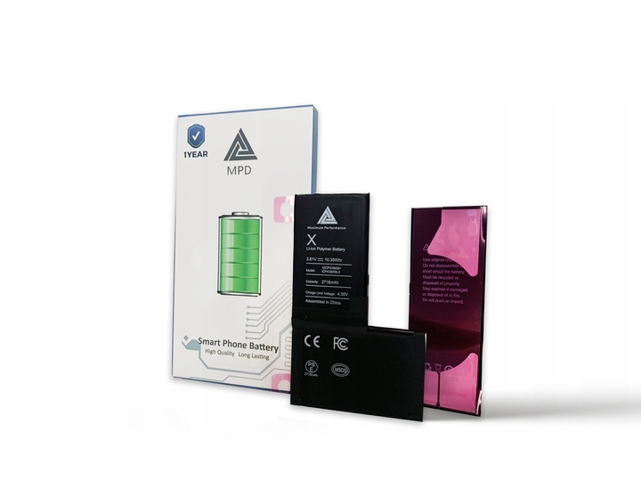 Bateria do Apple iPhone X ŚWIEŻA PARTIA +NARZĘDZIA