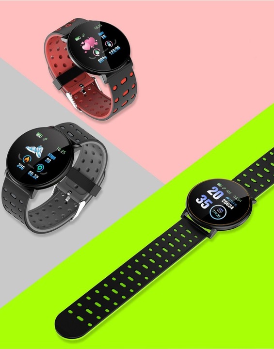 ZEGAREK SMARTWATCH Profi MĘSKI DAMSKI WODOODPORNY Z POWIADOMIENIAMI PL