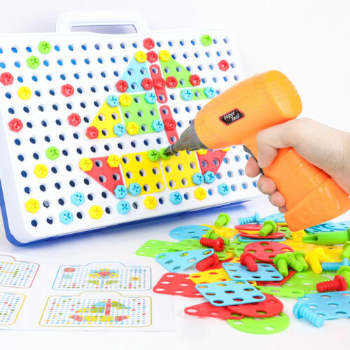 KLOCKI KONSTRUKCYJNE WKRĘTARKA ŚRUBKI WIERTARKA