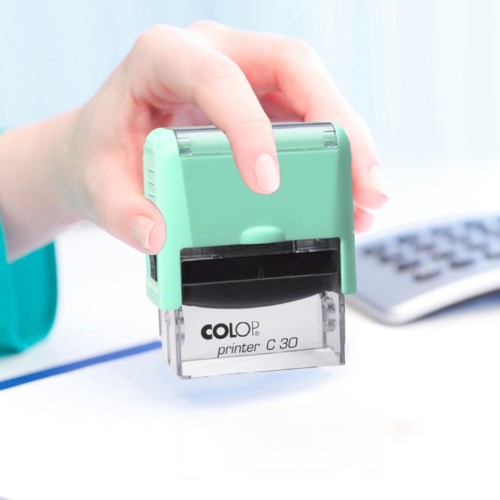 COLOP C30 Pieczątka do 6 wersów FIRMOWA LEKARSKA IMIENNA BIUROWA - kolory