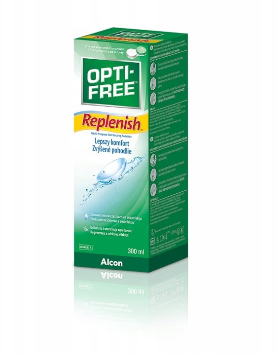 Płyn do soczewek Alcon Opti-Free Replenish, 300 ml