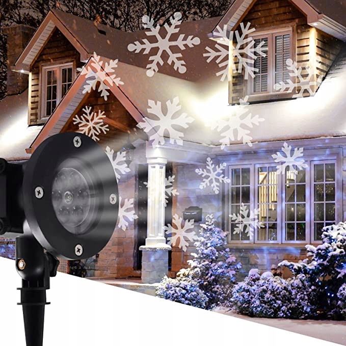 PROJEKTOR LASEROWY ŚWIĄTECZNY NA DOM RZUTNIK IP65