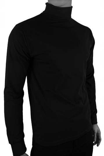 Golf bawełna PRODUKT POLSKI czarny L