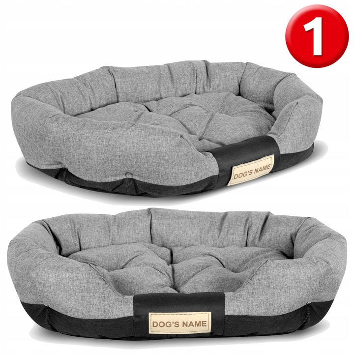 Legowisko dla Psa Posłanie Koszyk Wodoodporne + Imię 100x75cm Różne