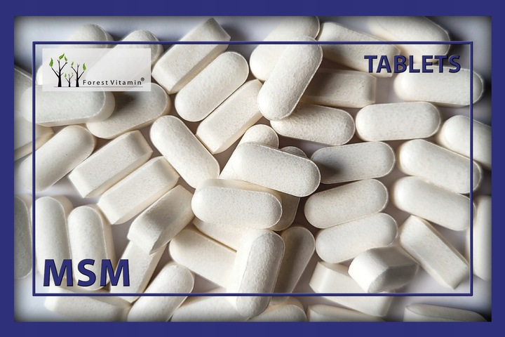 MSM SIARKA ORGANICZNA KOLAGEN STAWY KOŚCI MOCNA