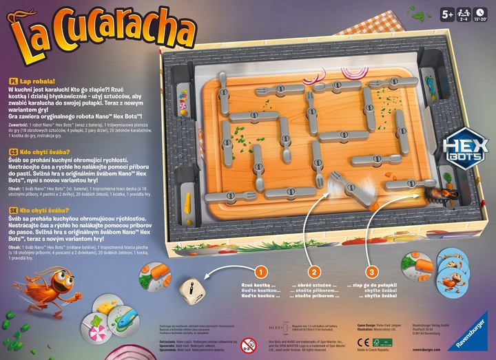 Gra planszowa RAVENSBURGER La Cucaracha 22689