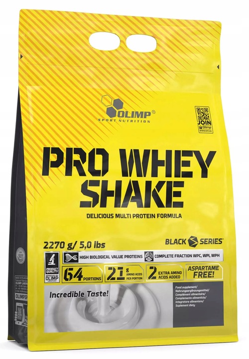 OLIMP PRO WHEY SHAKE 2270g 100% BIAŁKO WPC WPI WPH