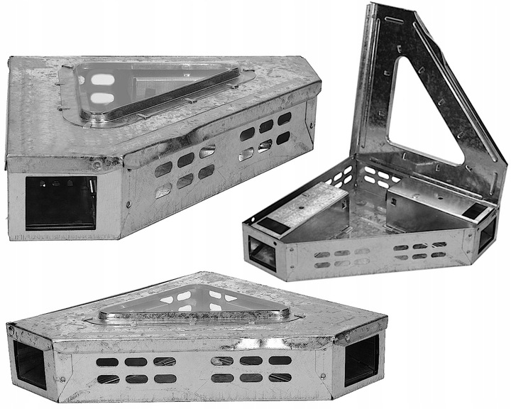 MYSZOŁAPKA ŻYWOŁAPKA PUŁAPKA NA MYSZY SZCZURY CHWYTACZ ODS2 WYTRZYMAŁA