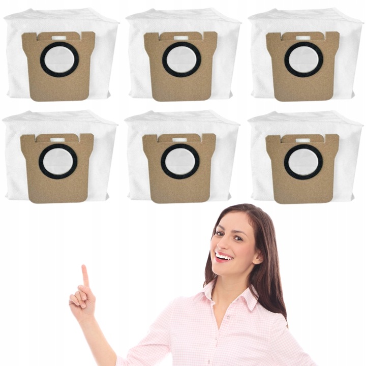 6 x WORKI do Dreame L10S Ultra L10 L20, do Xiaomi Vacuum X10 X10+ X20+