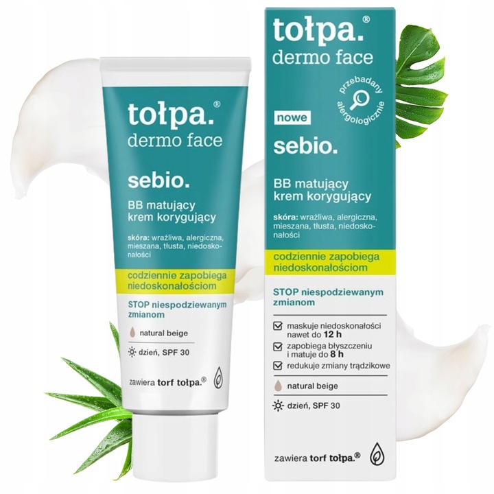 Krem Matujący Korygujący Dermo Face Sebio SPF30 Sebio 40ml