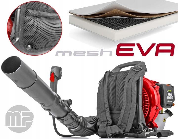 DMUCHAWA SPALINOWA PLECAKOWA 370km/h 24m3/min LIŚCI Ogrodowa MAJSTER