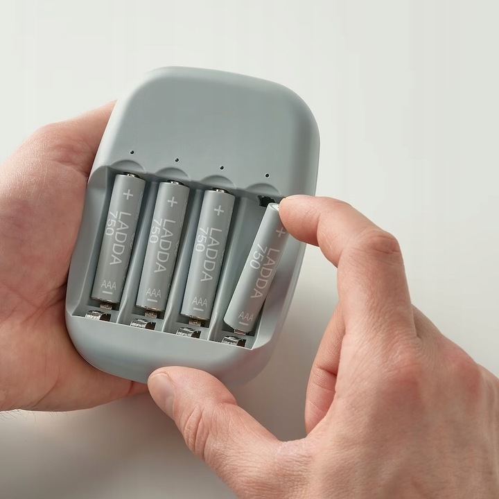 Akumulatorki IKEA LADDA 750mAh AAA 4 sztuki