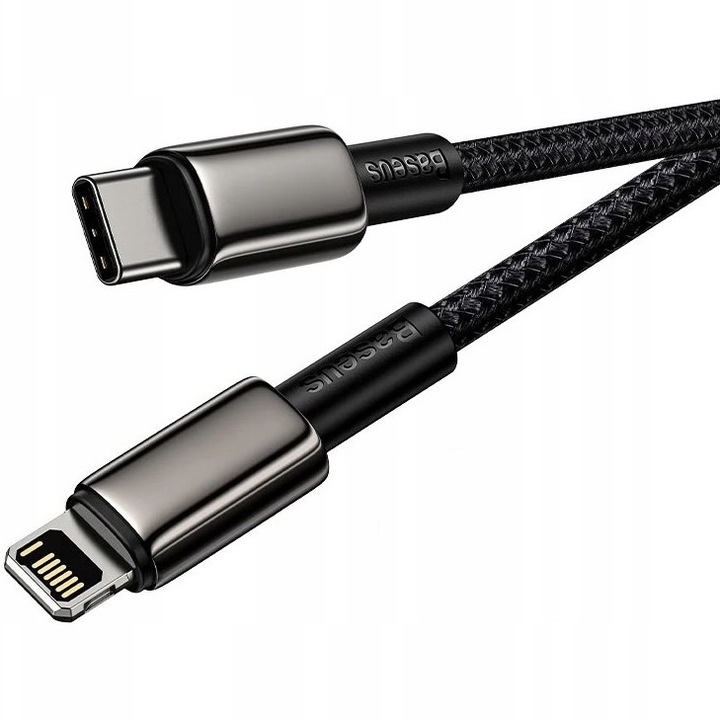 BASEUS KABEL USB-C SZYBKIE ŁADOWANIE DO IPHONE LIGHTNING PRZEWÓD PD 20W 2M