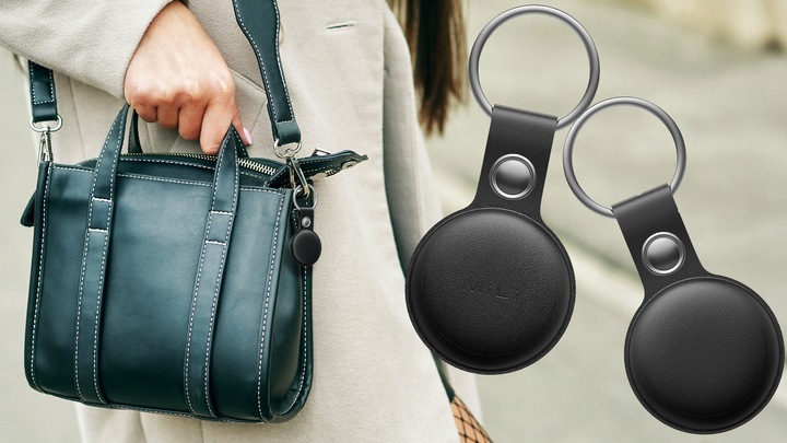 MiLi MiTag Lokalizator GPS IOS APPLE BT + Etui Brelok do plecaka