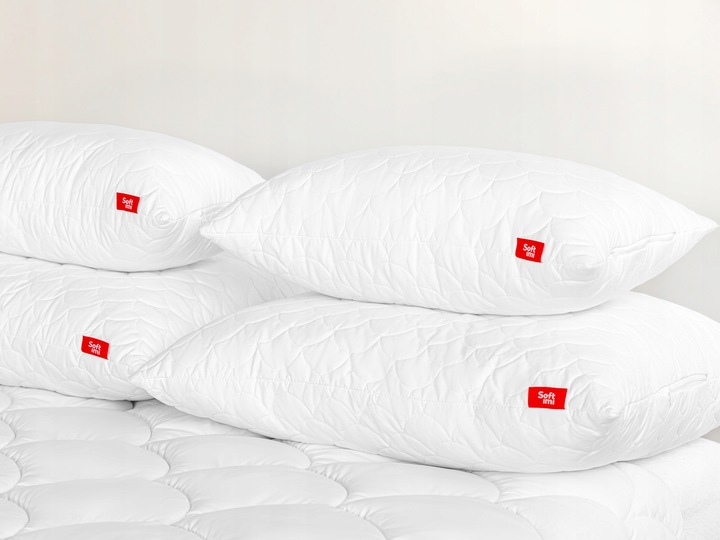 PODUSZKA 50X70 ANTYALERGICZNA PIKOWANA GRUBA ZAMEK