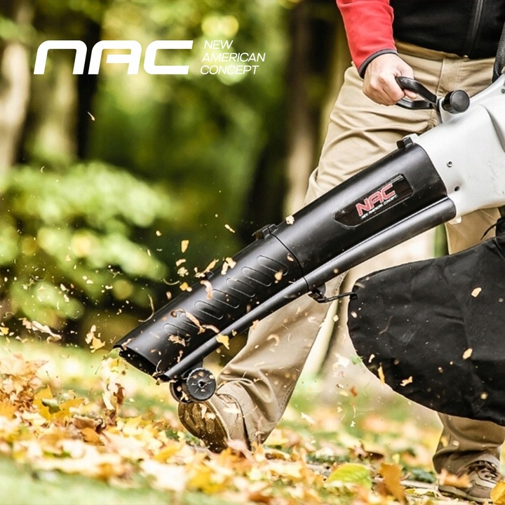 ODKURZACZ ELEKTRYCZNY OGRODOWY NAC DMUCHAWA DO LIŚCI 3W1 3500W Z