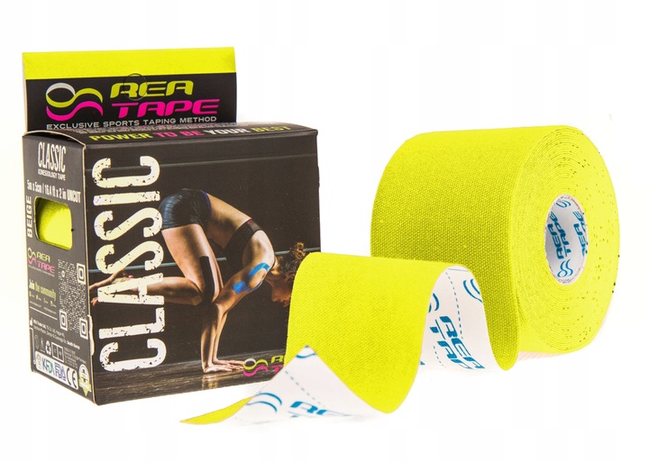Taśma do kinesiotapingu REA TAPE Classic [Beż]