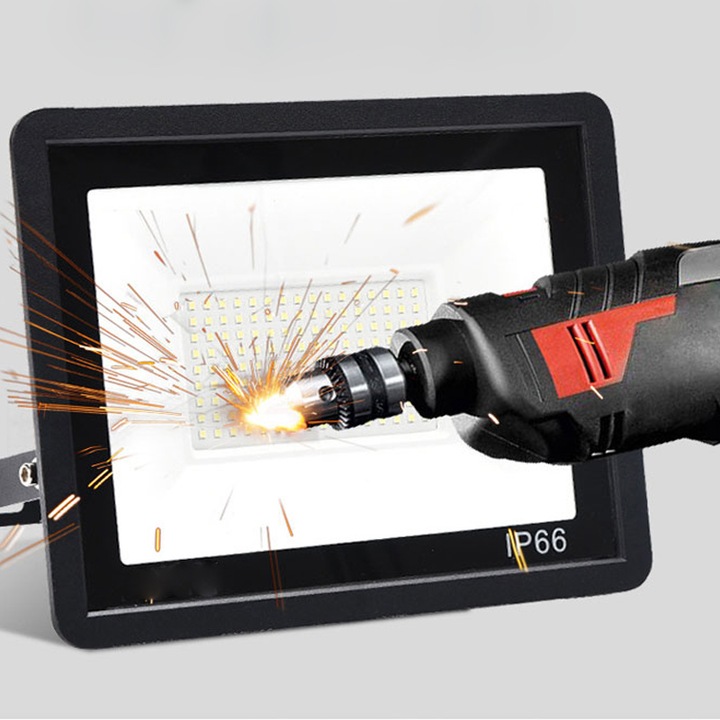 HALOGEN LED NAŚWIETLACZ LAMPA 150W REFLEKTOR SZKŁO HARTOWANE 14500lm