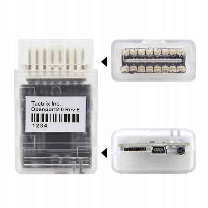 SAMOCHODOWE ZŁĄCZE OBD2 CAN 2.0 OPENPORT USB 2.0