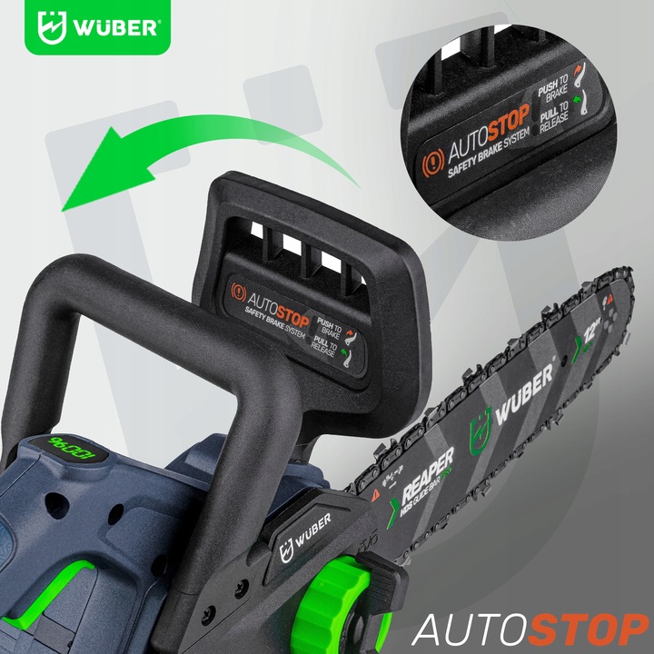 AKUMULATOROWA PILARKA PIŁA ŁAŃCUCHOWA GAŁĘZIÓWKA DO DREWNA 2X AKU