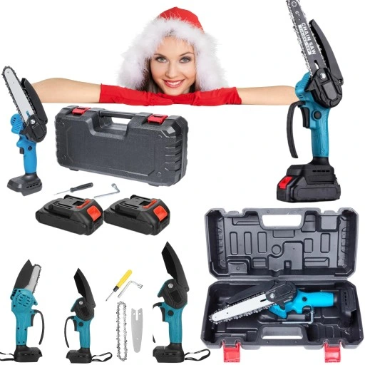 PIŁA PILARKA ŁAŃCUCHOWA DO GAŁĘZI AKUMULATOROWA 21v 6CAL 2AK