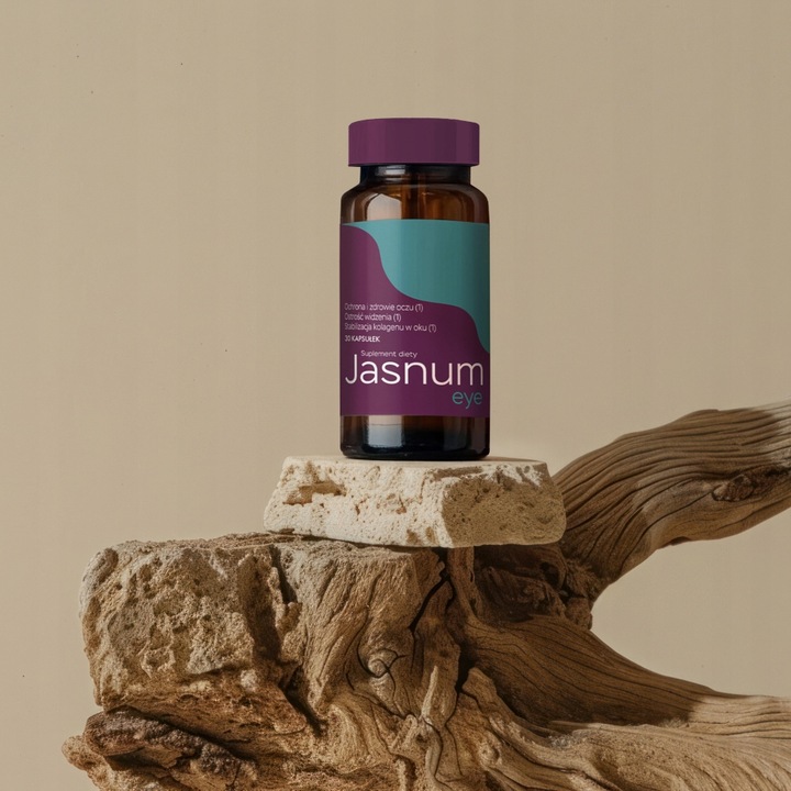 JASNUM EYE ochrona i zdrowie oczu borówka luteina zeaksantyna 30 kapsułek