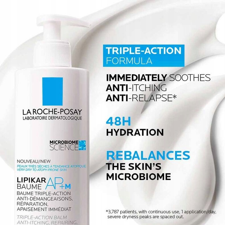 La Roche-Posay Lipikar Baume Ap+m 400 ml balsam do ciała