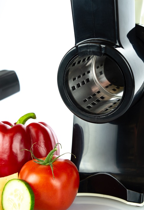 Szatkownica elektryczna do warzyw tarka 4 KOŃCÓWKI =First Austria=