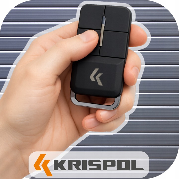 Pilot do Bramy Garażowej KRISPOL STARCUS K06 K10 433,92 MHz ORYGINALNY